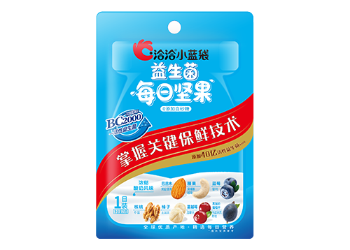 彩名堂小蓝袋益生菌每日坚果